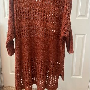 S/M Rust -Cardigan